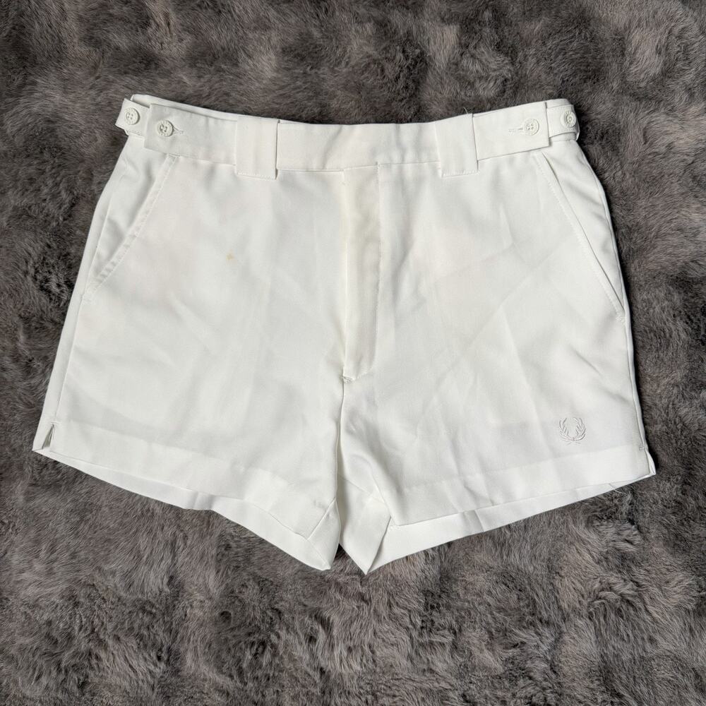 Vintage Fred Perry Shorts Men's Tennis Rare 90s Y2K Streetwear Size 34